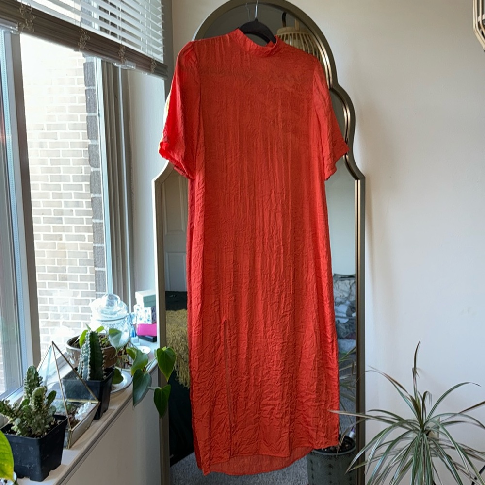 *NWT* Target’s Future Collective Lightweight Orange Maxi Dress